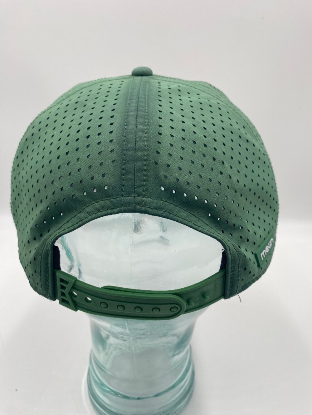 Melin Odyssey Hydro Hat Size XL Green Argyle SnapBack Golf Outdoor Cap - Picture 3 of 9